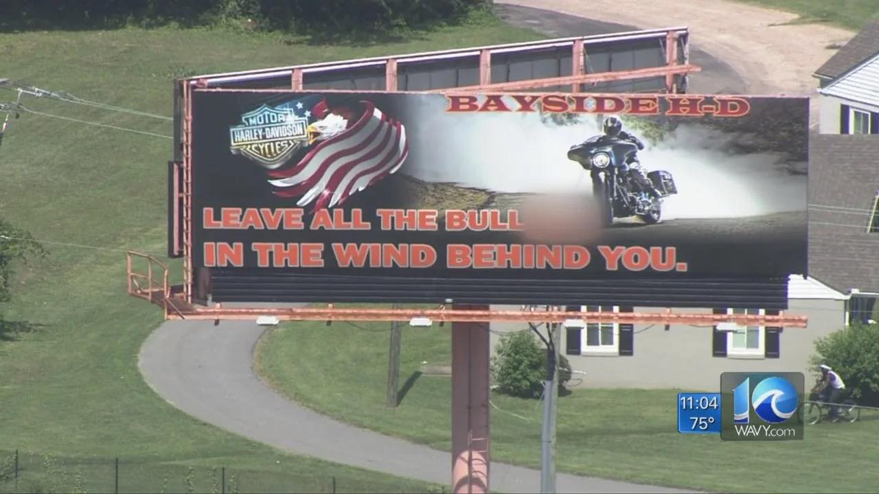 This “Offensive” Harley Davidson Billboard Has Caused Quite The